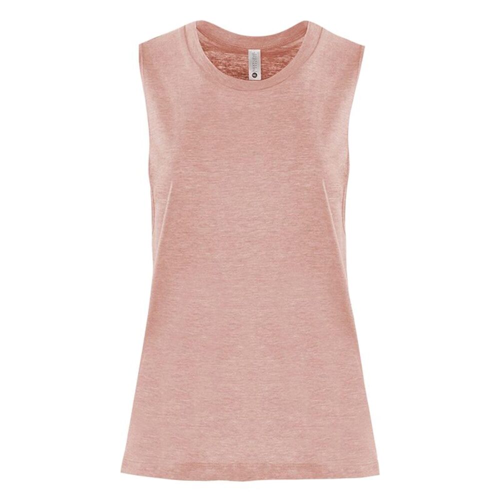 Womens Festival Muscle Tank / Desert Pink